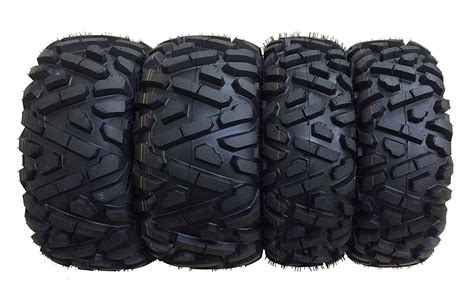 These are very affordable <b>tires</b> that perform really well on hard packed surfaces like asphalt, rock and desert conditions. . Atv tires set of 4